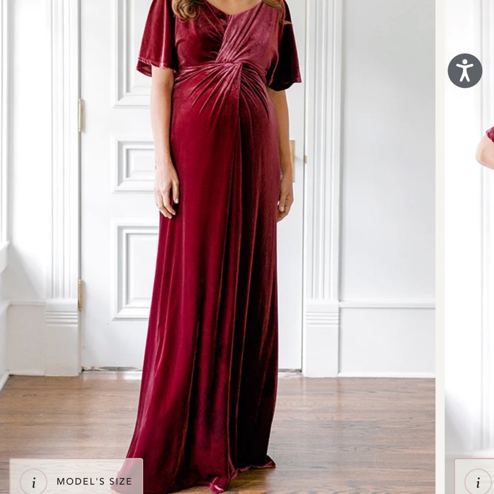 Revelry maternity bridesmaid dress! Worn only for a few hours.